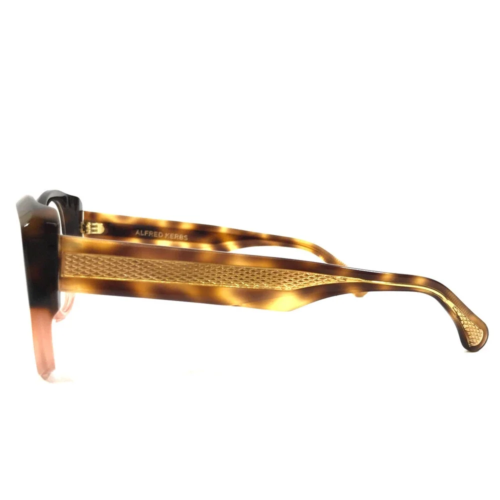 Alfred Kerbs Eyeglasses Frames LAURA HV Havana Tortoise Rose Pink 53-18-143